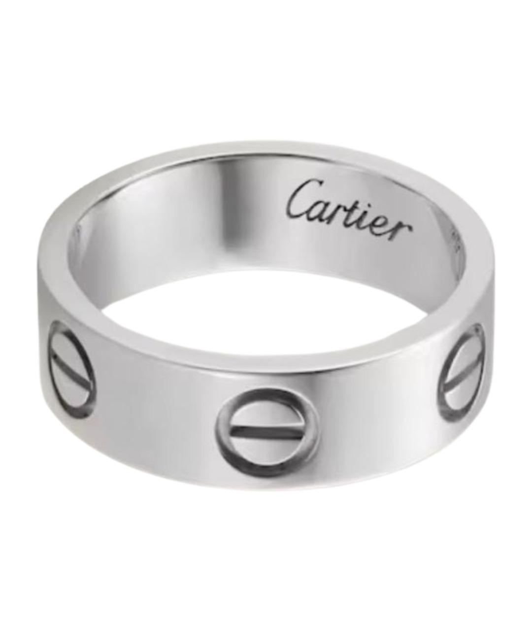 CARTIER Серебряное кольцо из белого золота, фото 1