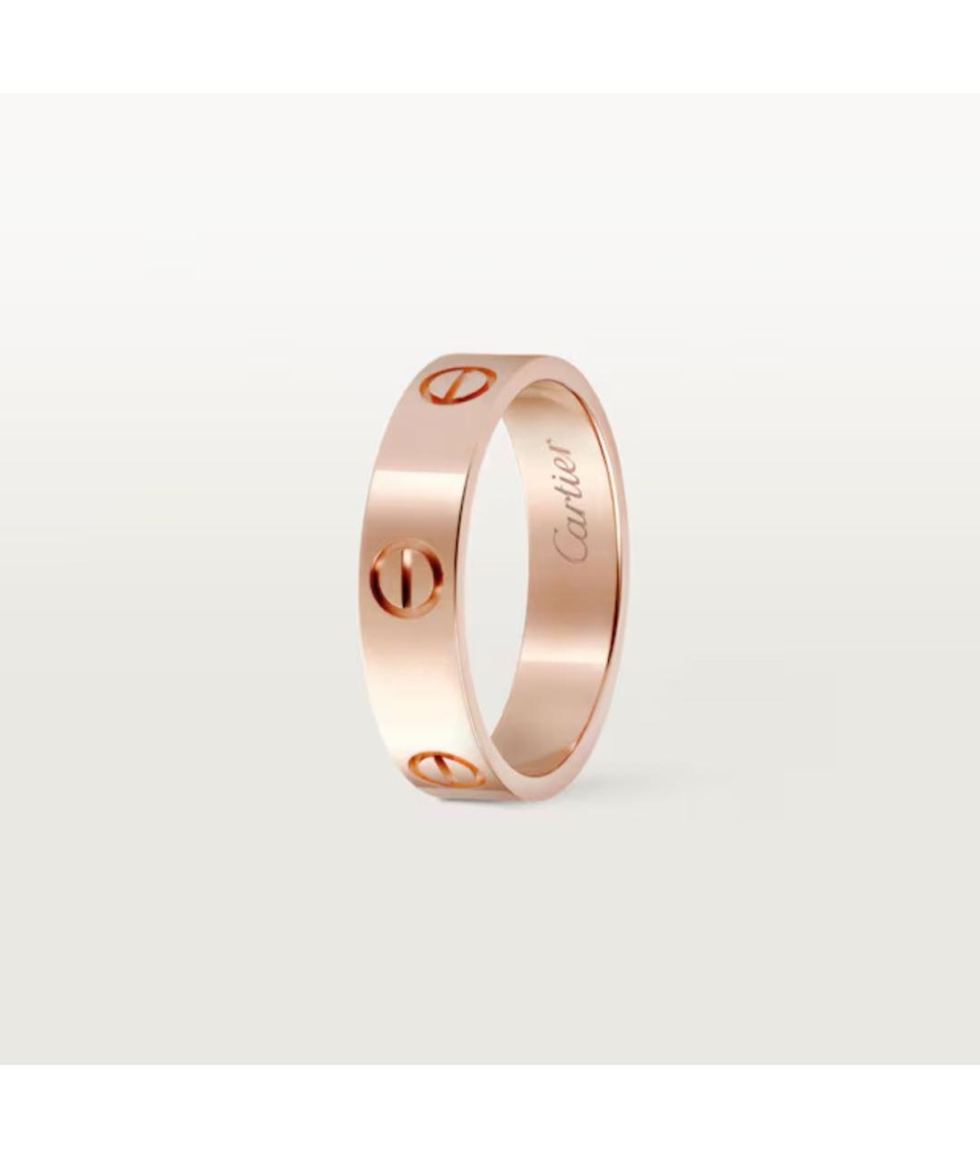 CARTIER Золотое кольцо из розового золота, фото 4