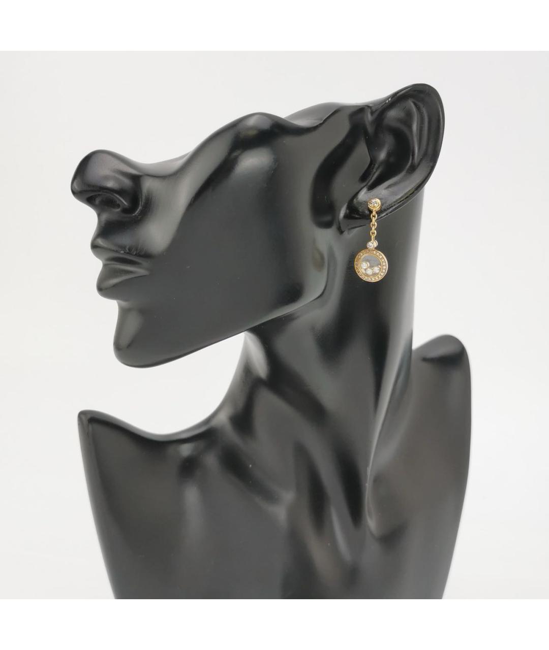 CHOPARD Золотые серьги из желтого золота, фото 6