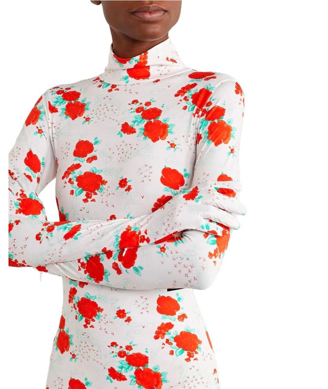 VETEMENTS Мульти полиамидовое повседневное платье, фото 2