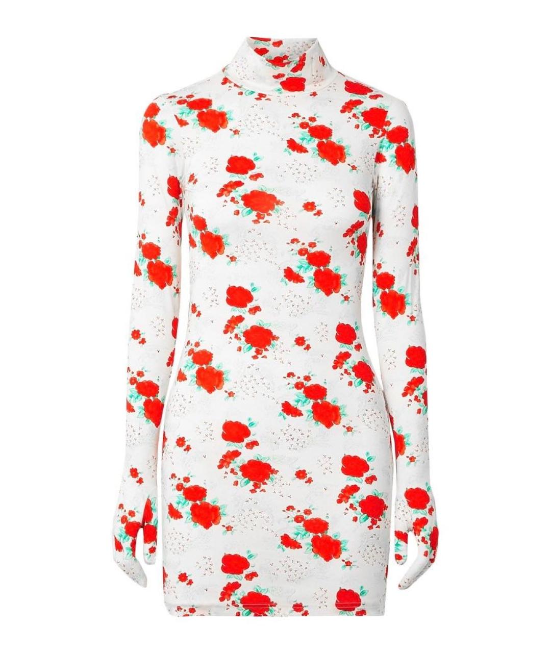 VETEMENTS Мульти полиамидовое повседневное платье, фото 8