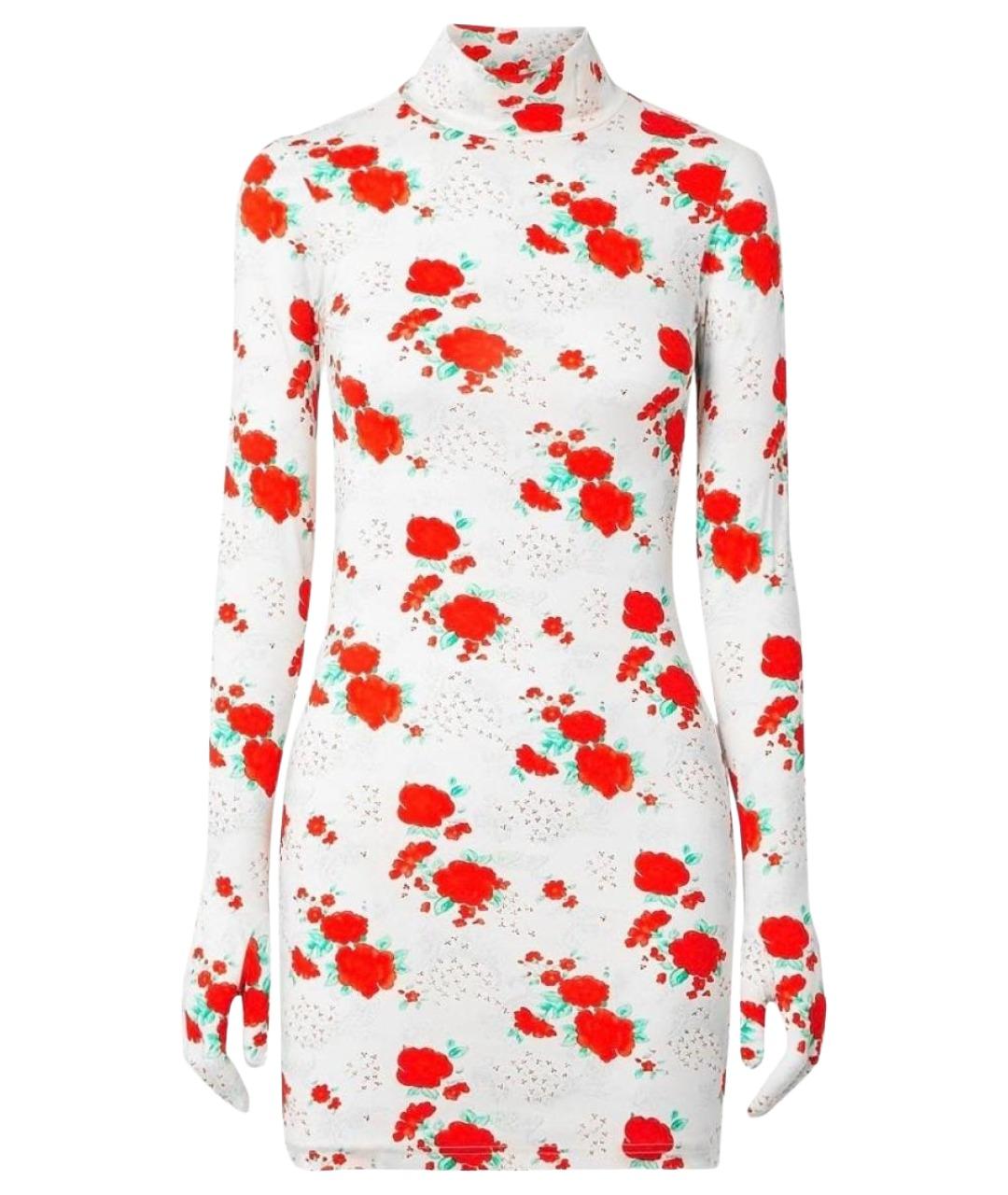 VETEMENTS Мульти полиамидовое повседневное платье, фото 1