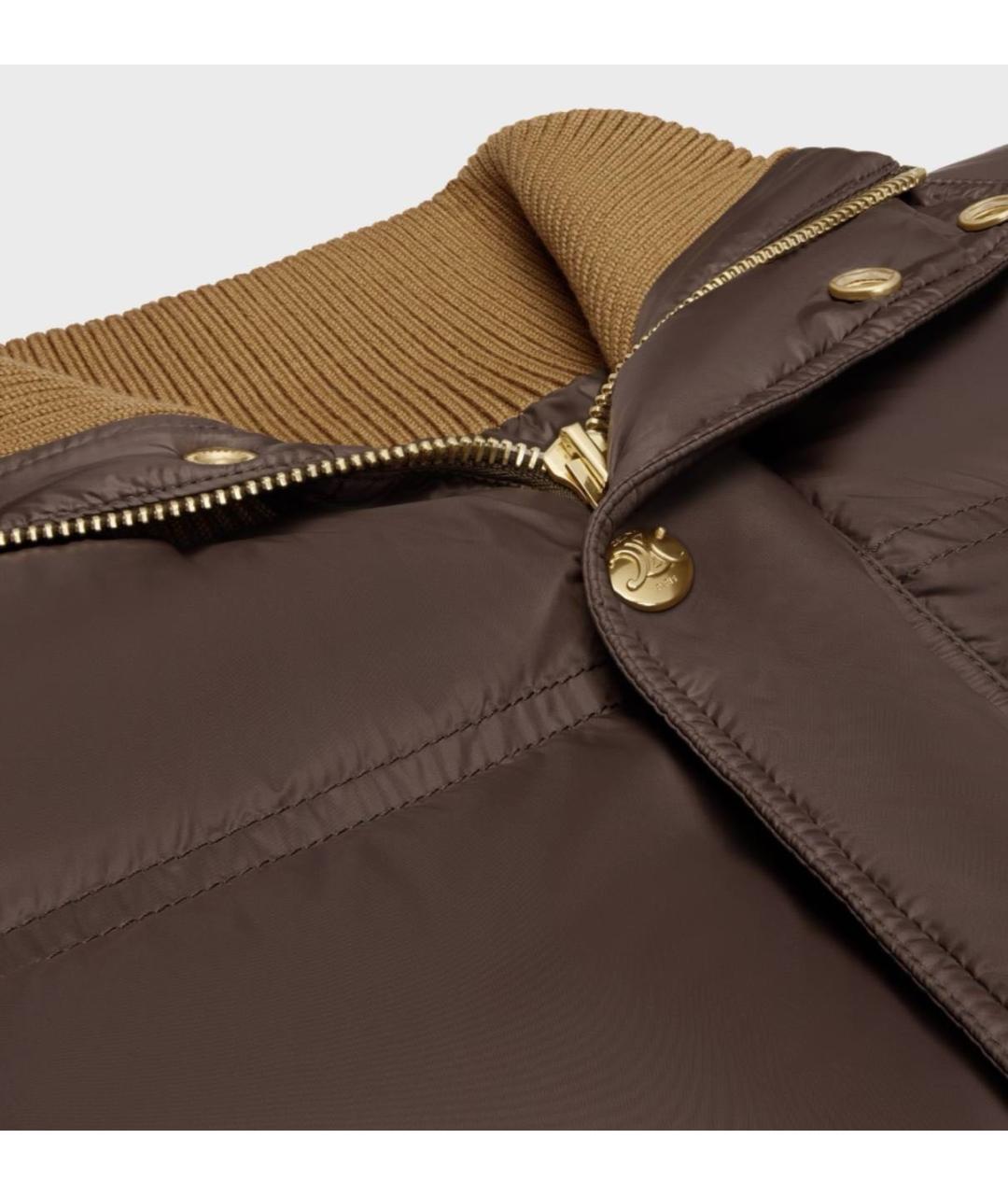 CELINE Коричневая куртка, фото 3