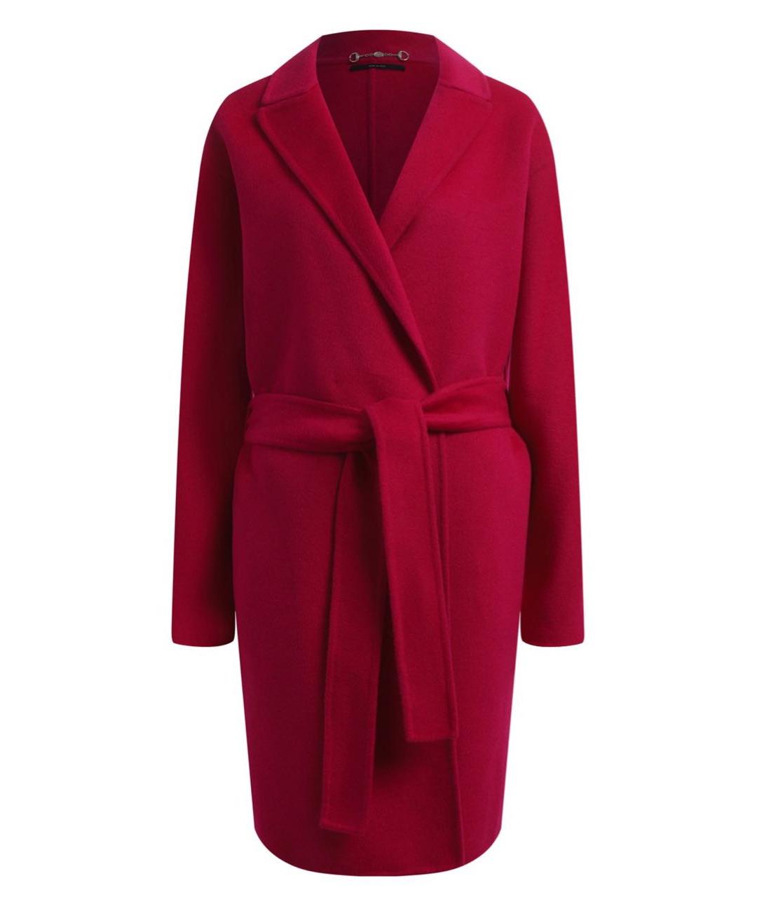 GUCCI Розовое шерстяное пальто, фото 1