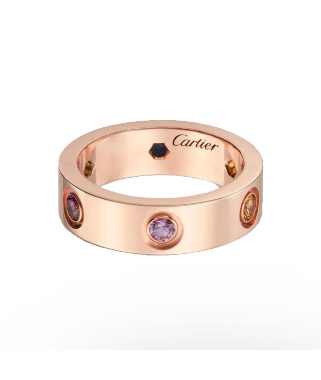 CARTIER Золотое кольцо из розового золота, фото 9
