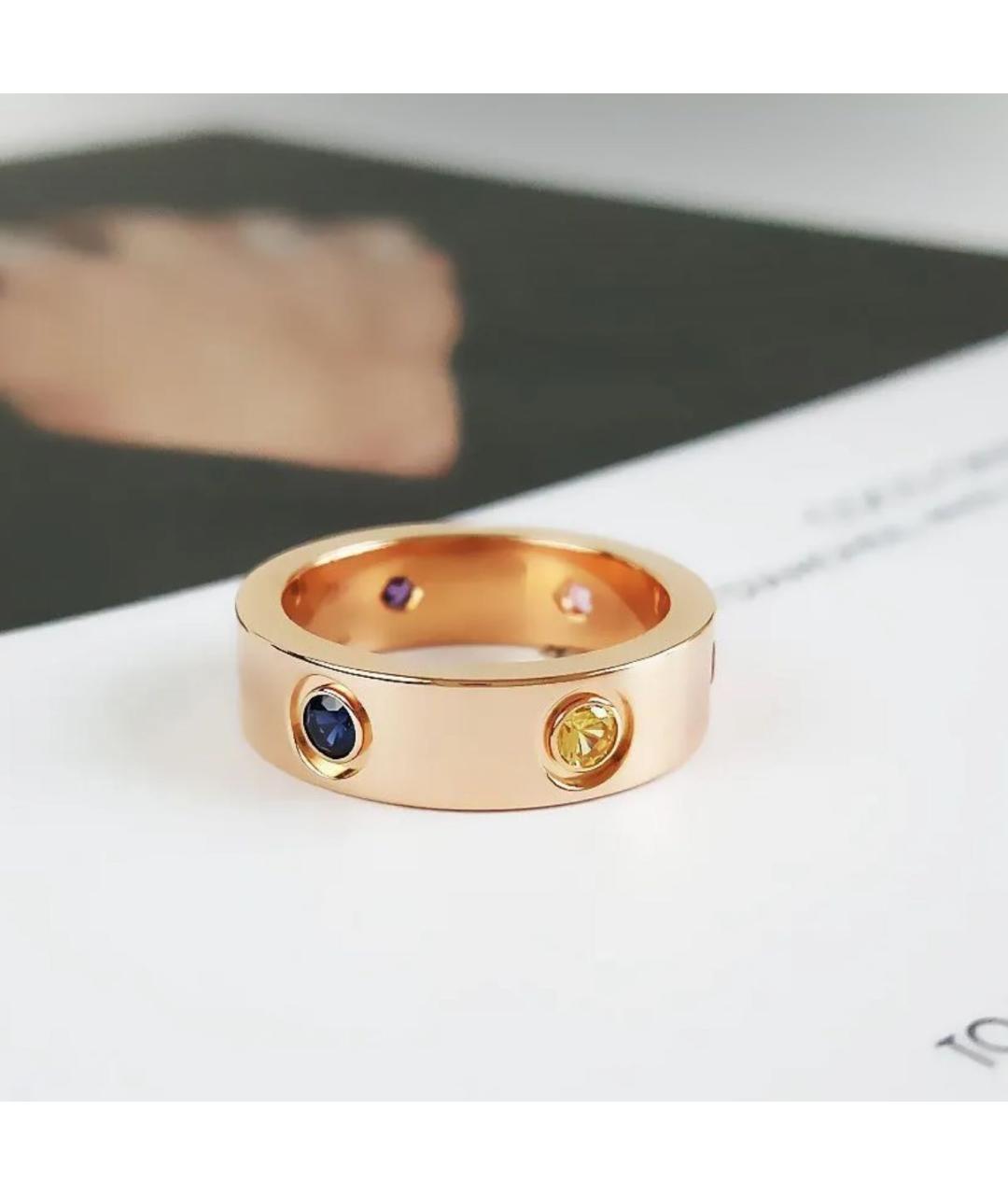 CARTIER Золотое кольцо из розового золота, фото 4