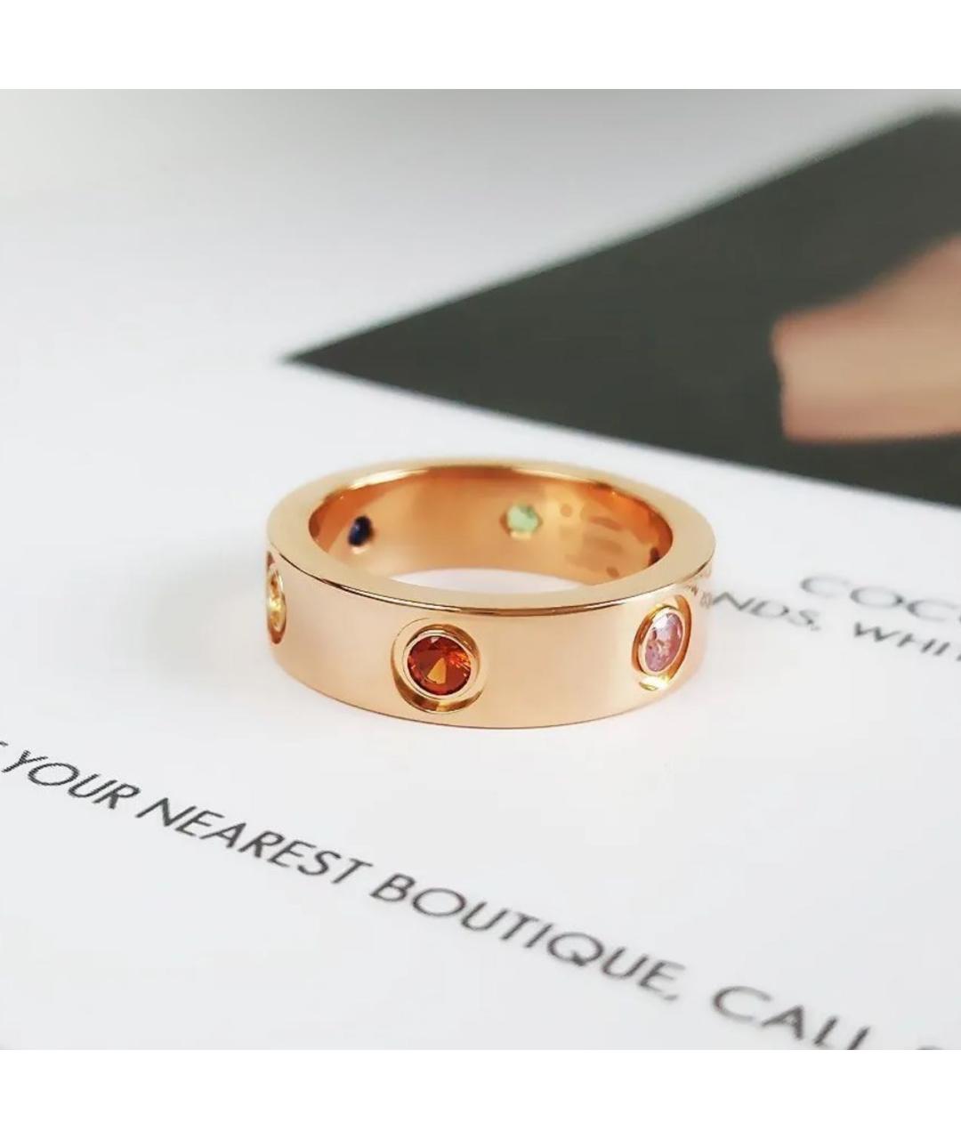 CARTIER Золотое кольцо из розового золота, фото 5