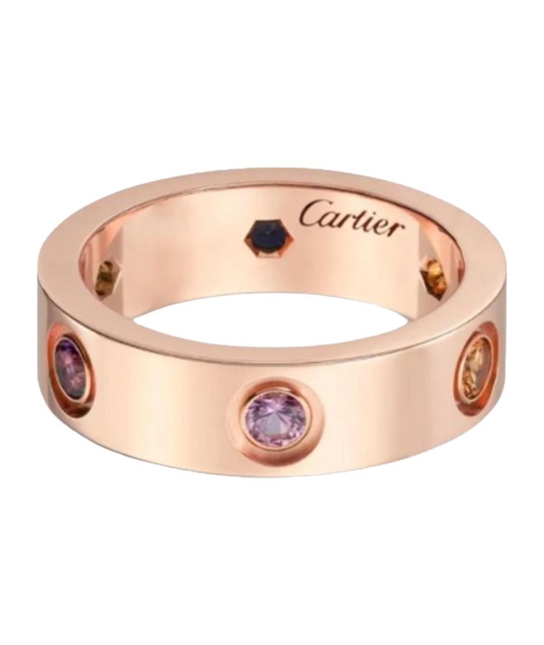 CARTIER Золотое кольцо из розового золота, фото 1