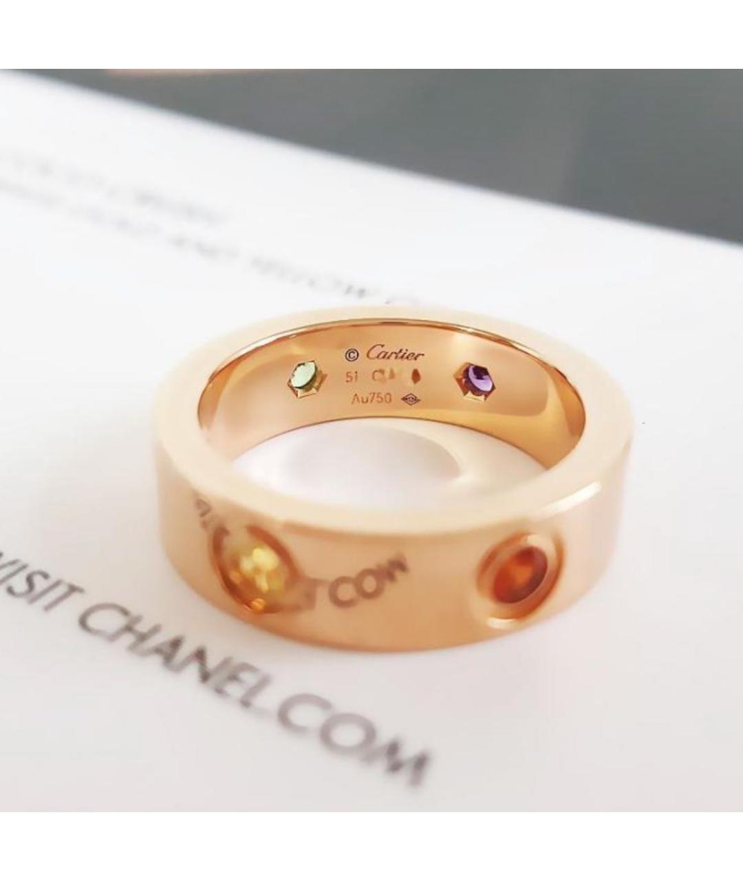 CARTIER Золотое кольцо из розового золота, фото 6