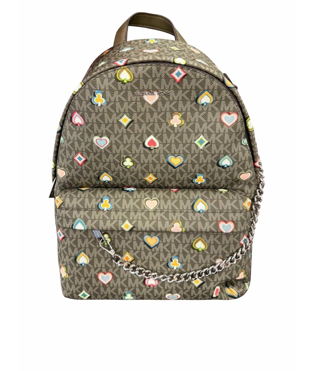 MICHAEL KORS Хаки рюкзак, фото 1