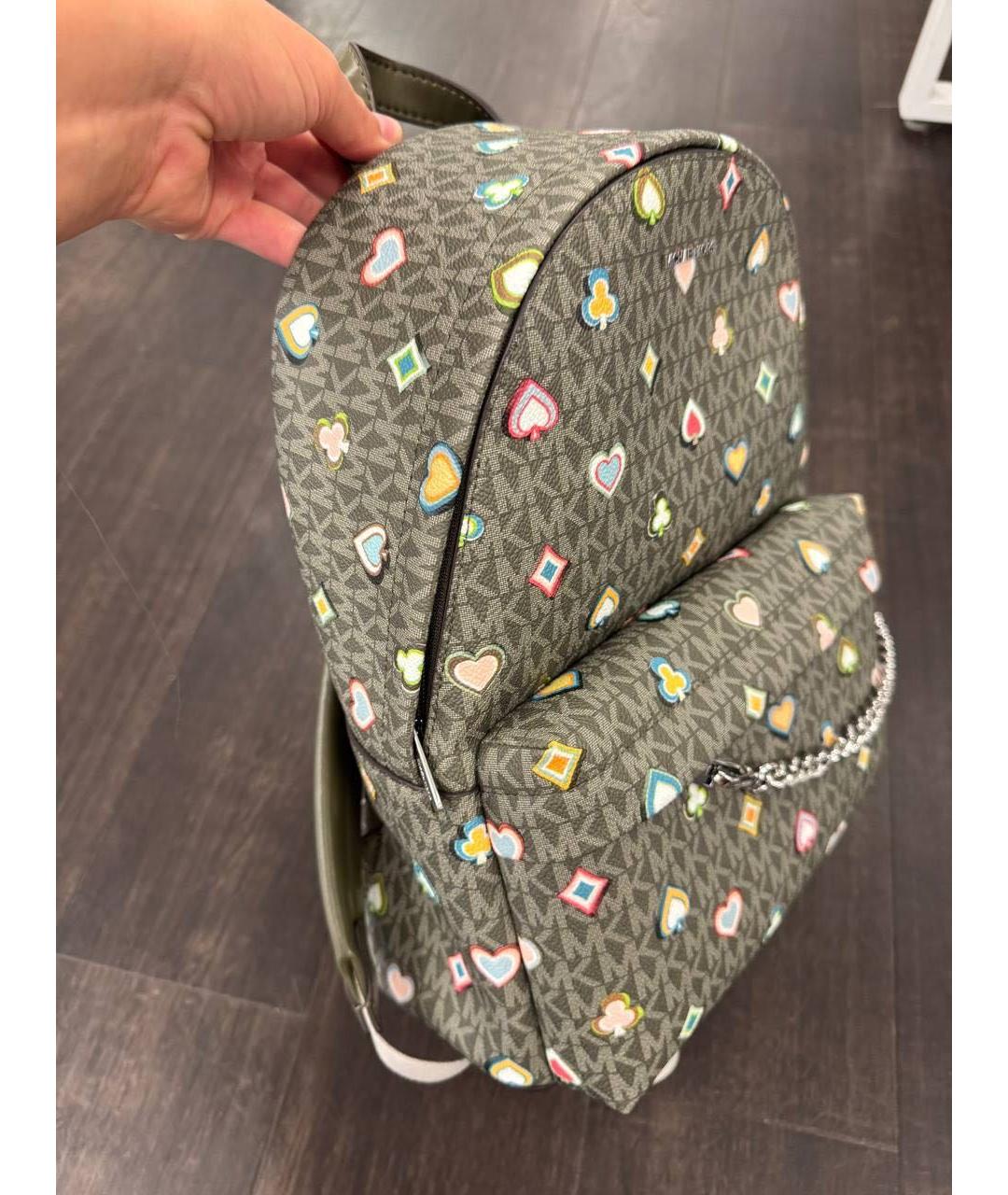 MICHAEL KORS Хаки рюкзак, фото 2