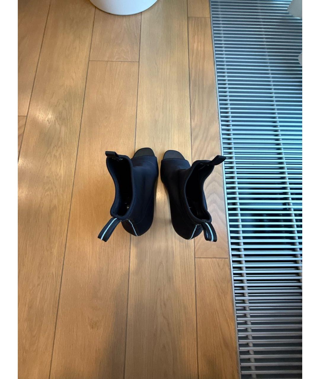 PRADA Черные неопреновые ботильоны, фото 3