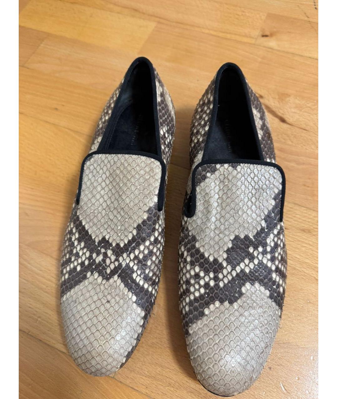 CELINE Мульти мокасины из экзотической кожи, фото 2