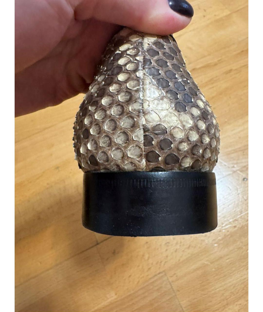 CELINE Мульти мокасины из экзотической кожи, фото 4