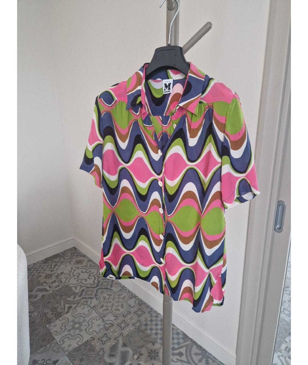 M MISSONI Мульти шелковая блузы, фото 4