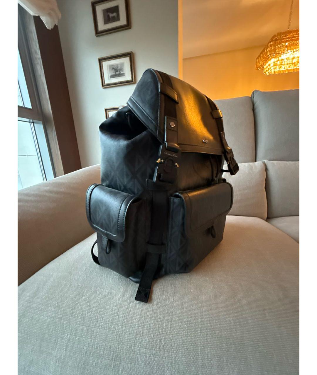 CHRISTIAN DIOR Синий рюкзак, фото 2