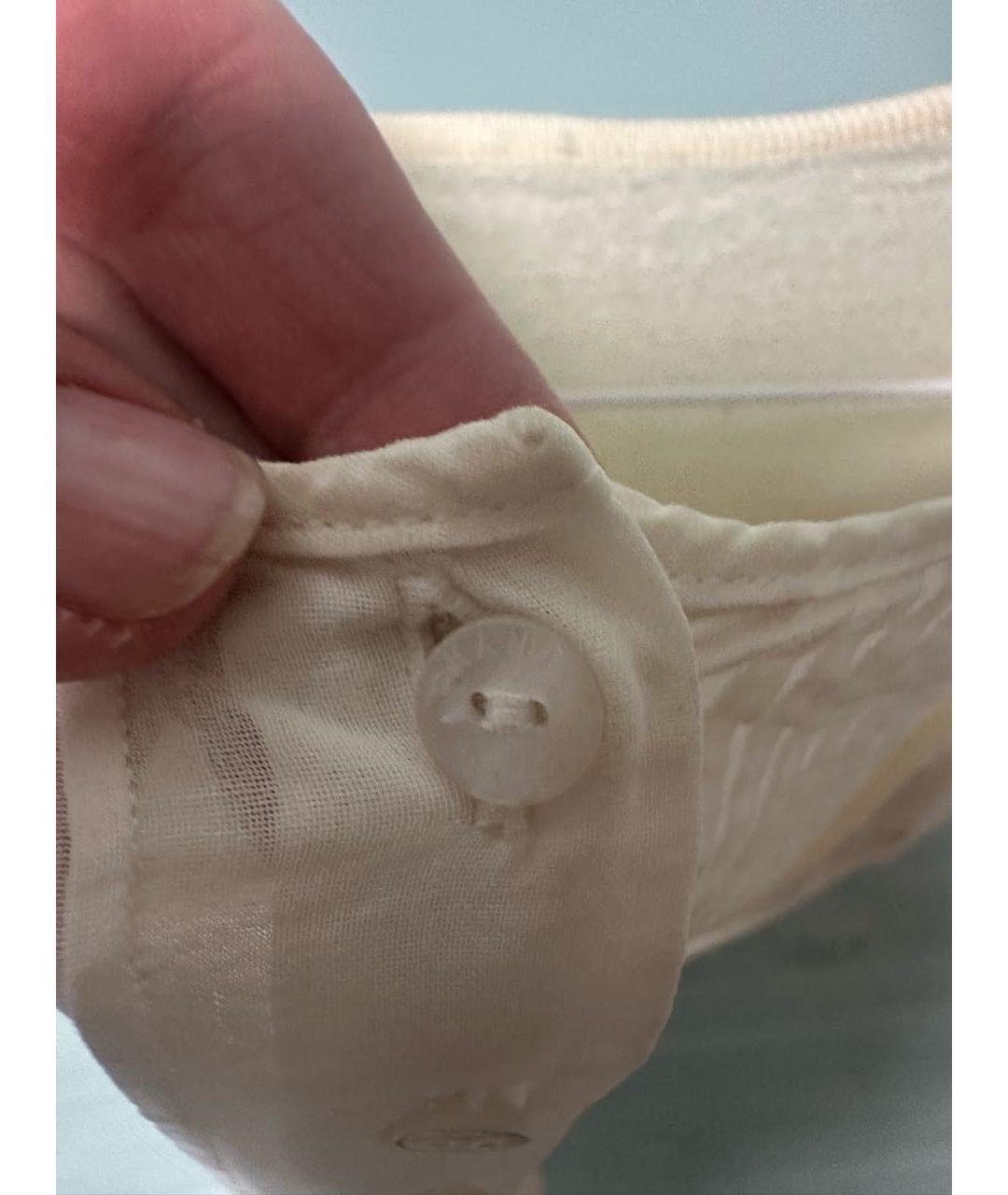 CHANEL Бежевый кашемировый джемпер / свитер, фото 3