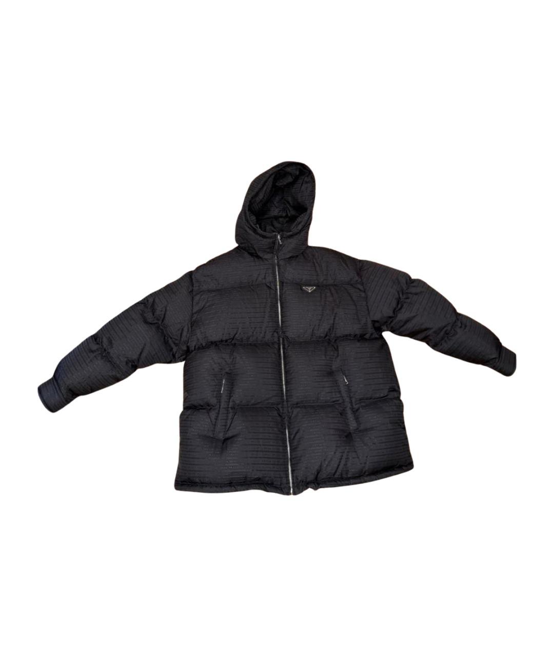 PRADA Черный пуховик, фото 1