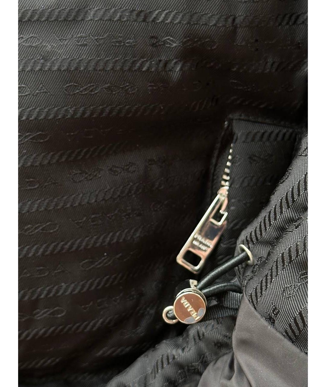 PRADA Черный пуховик, фото 6