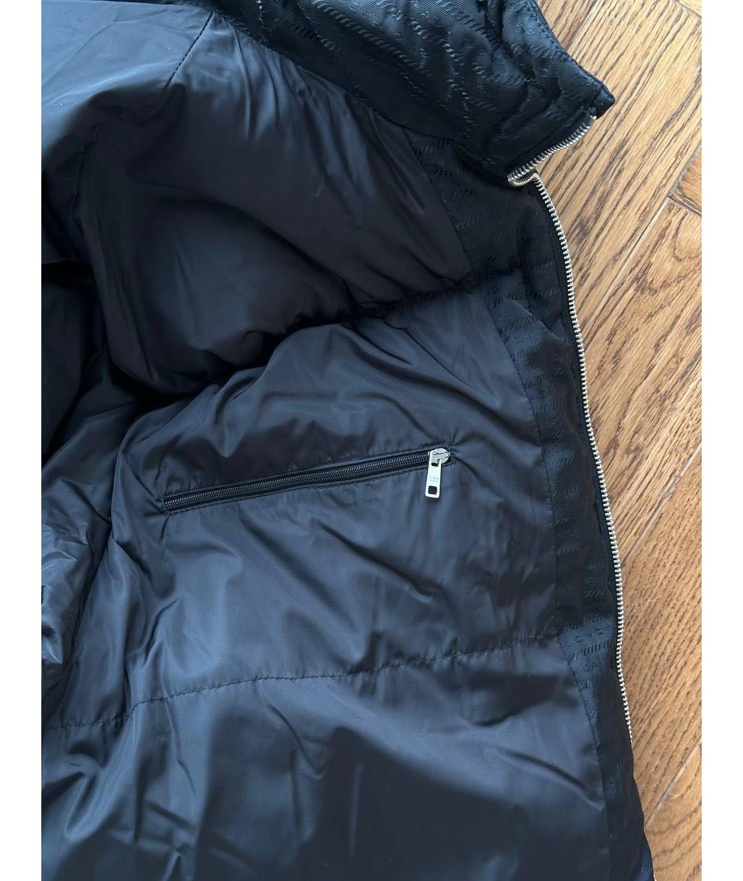 PRADA Черный пуховик, фото 5