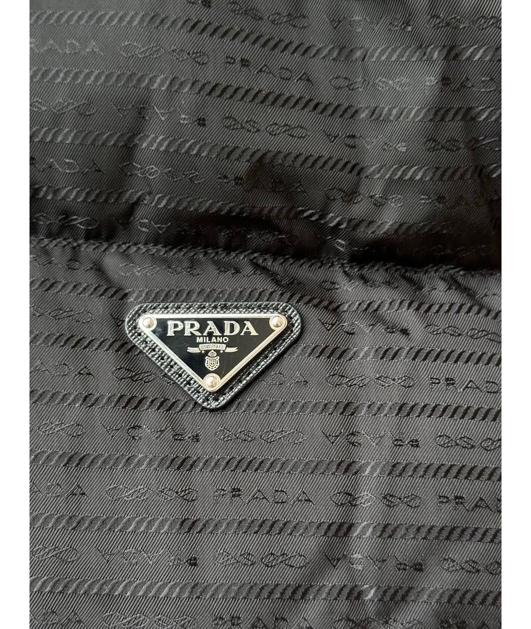 PRADA Черный пуховик, фото 7