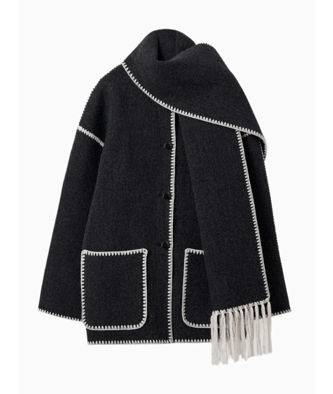 TOTEME Шерстяное пальто, фото 3