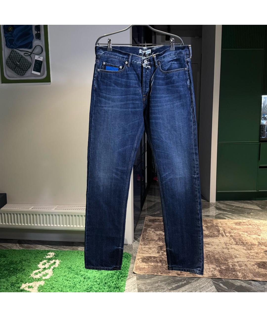 STONE ISLAND Темно-синие джинсы, фото 7