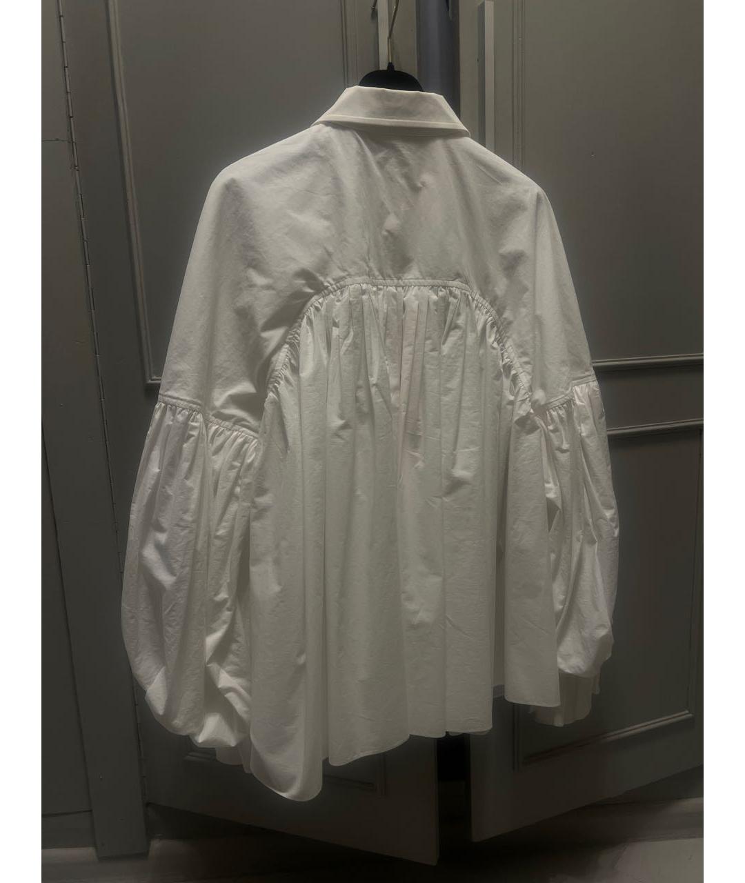 KHAITE Белая хлопковая блузы, фото 2