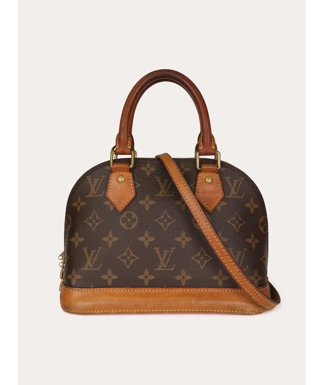 LOUIS VUITTON Коричневая сумка через плечо, фото 9