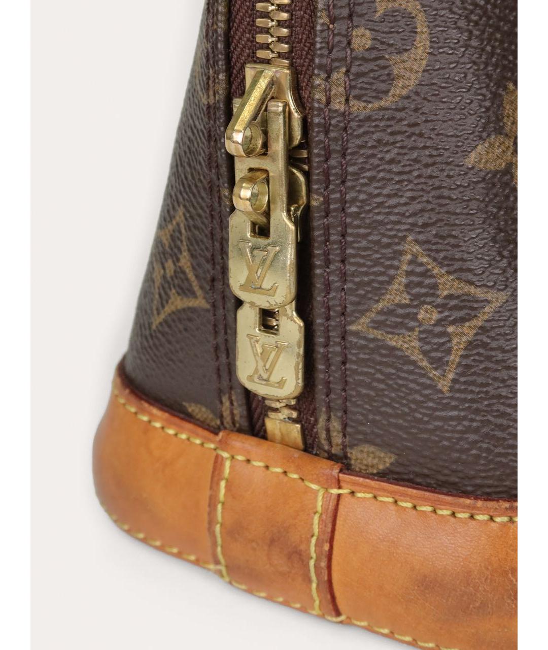 LOUIS VUITTON Коричневая сумка через плечо, фото 8