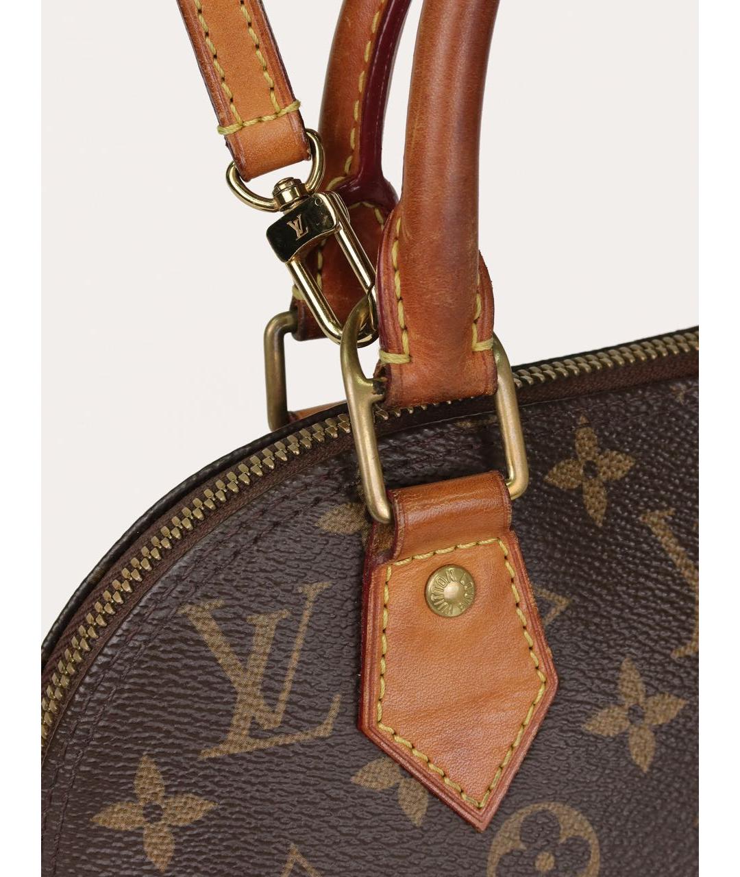 LOUIS VUITTON Коричневая сумка через плечо, фото 4