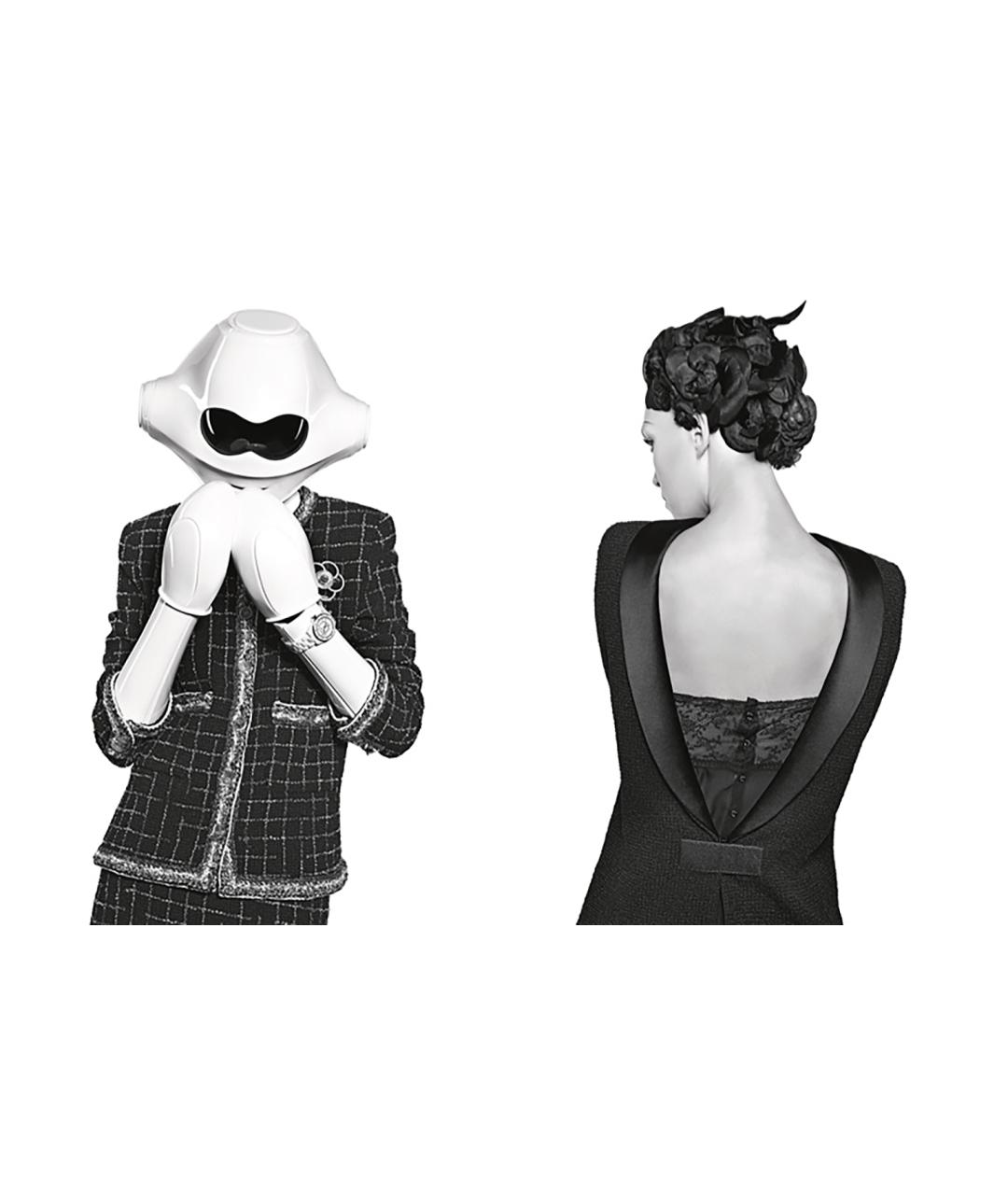 CHANEL Черный твидовый жакет/пиджак, фото 3