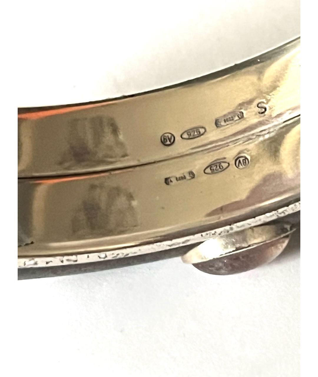 BOTTEGA VENETA Коричневый стеклянный браслет, фото 5