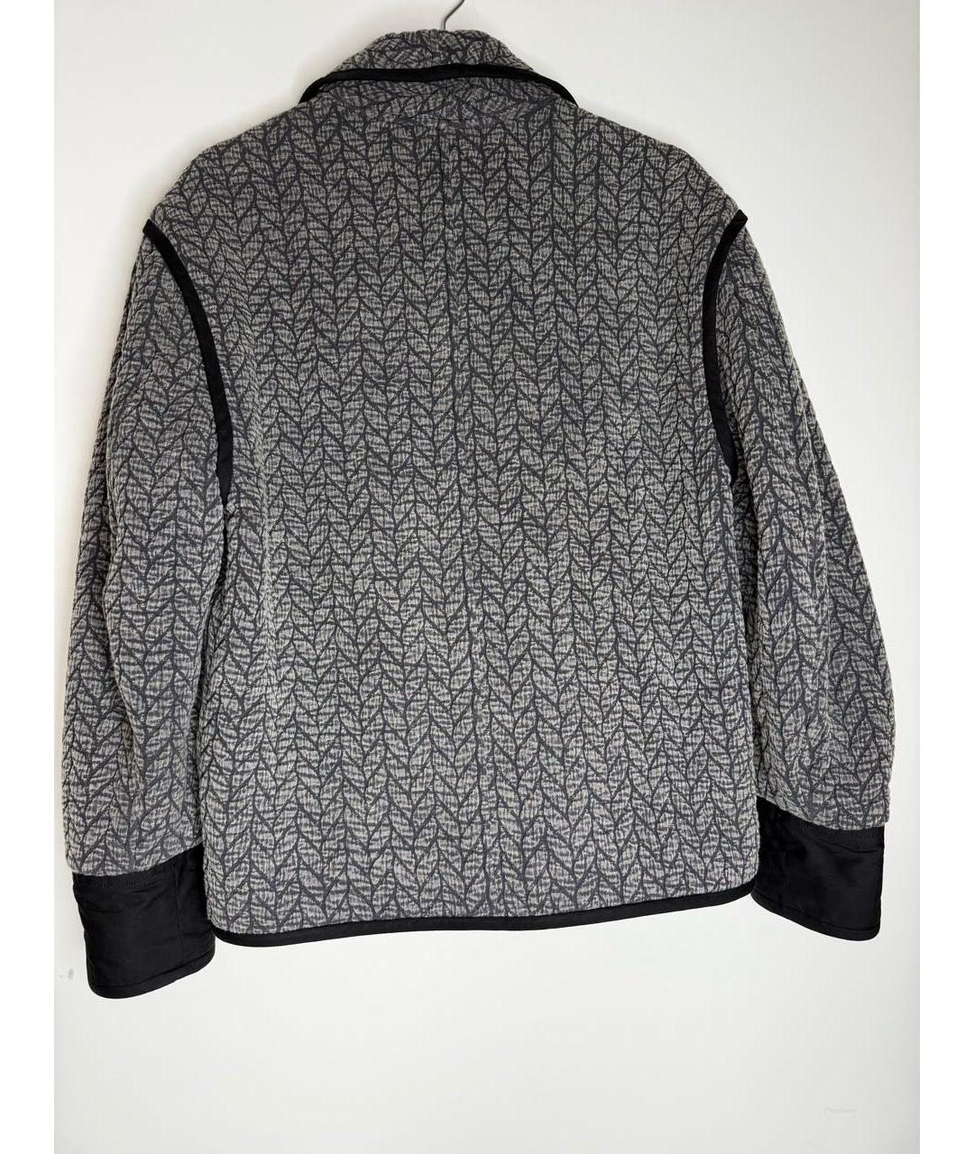 ISABEL MARANT ETOILE Серая хлопковая куртка, фото 2