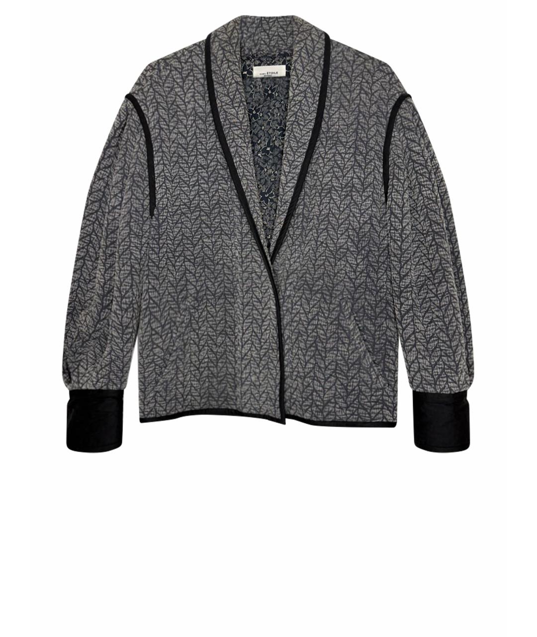 ISABEL MARANT ETOILE Серая хлопковая куртка, фото 1