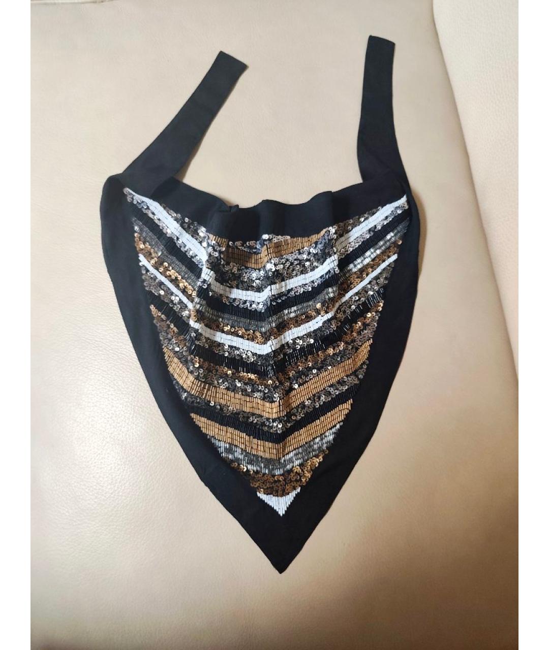 THE KOOPLES Серебрянный хлопковый платок, фото 9