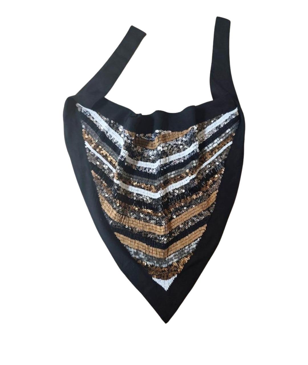 THE KOOPLES Серебрянный хлопковый платок, фото 1