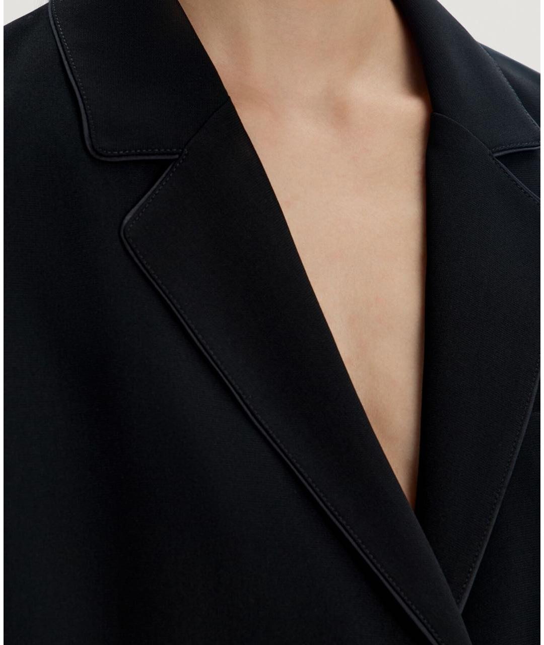 12 STOREEZ Черный полиэстеровый жакет/пиджак, фото 2