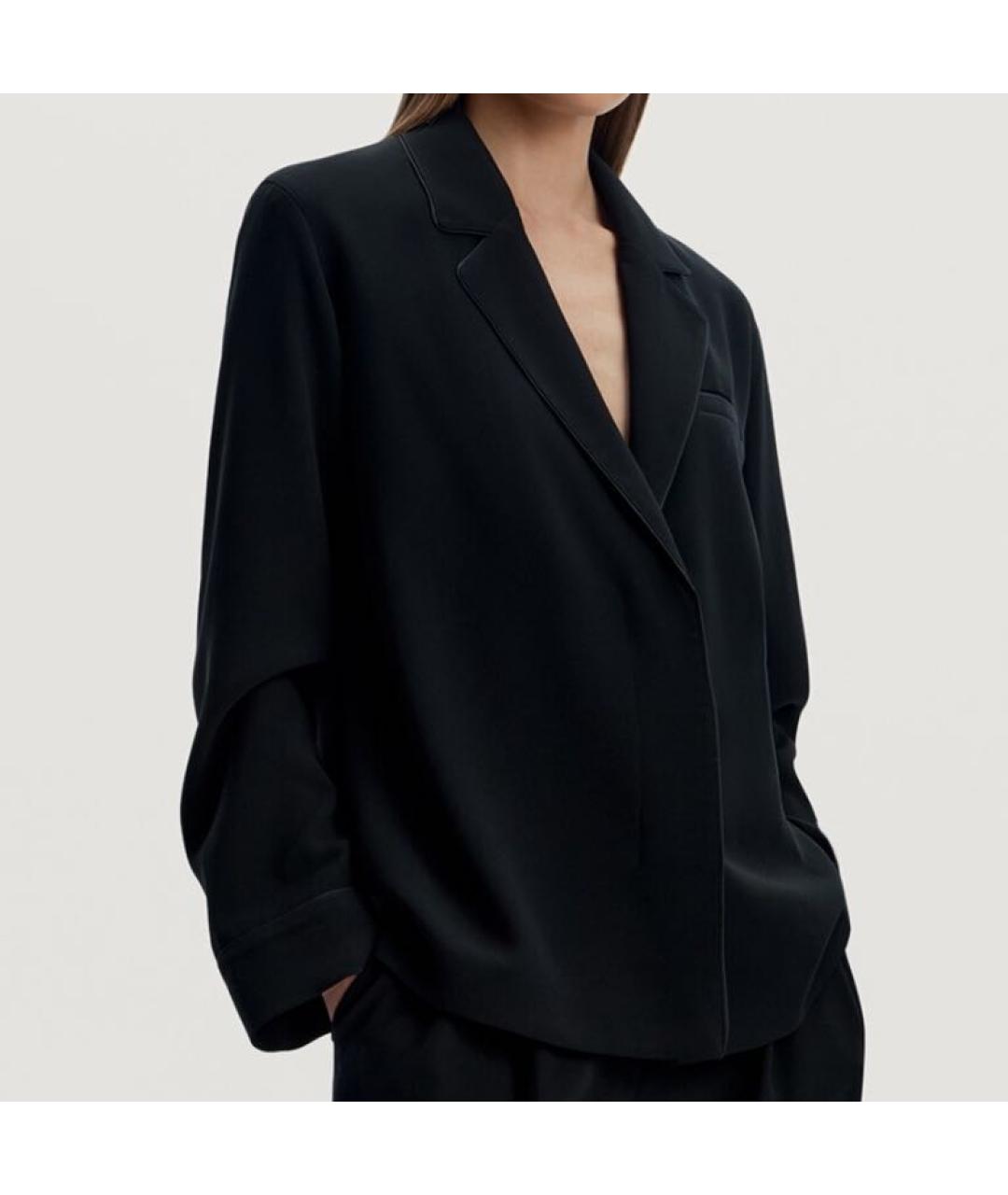 12 STOREEZ Черный полиэстеровый жакет/пиджак, фото 8