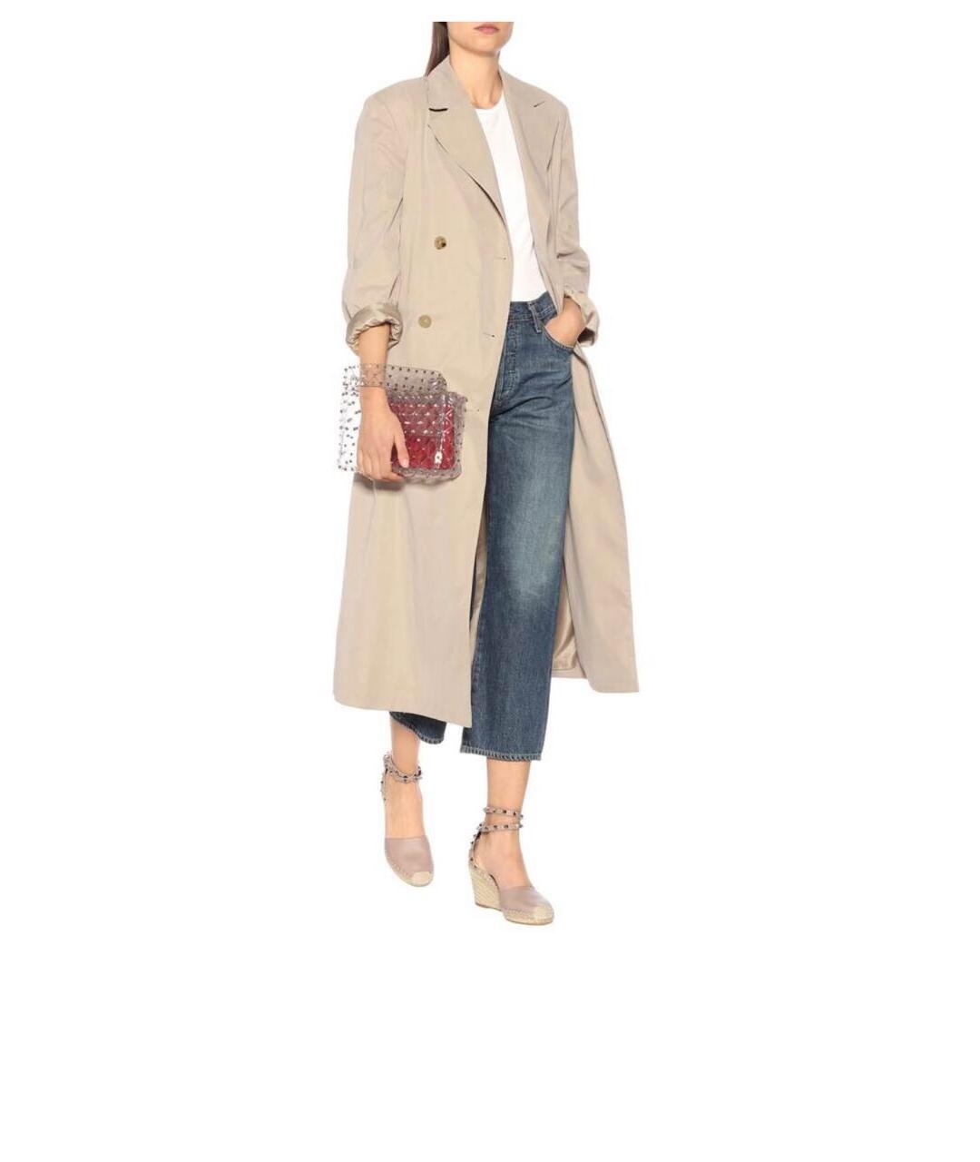 VALENTINO Розовые кожаные эспадрильи, фото 6