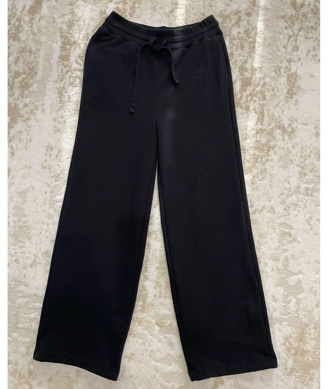 GUCCI Черный хлопковый костюм с брюками, фото 2