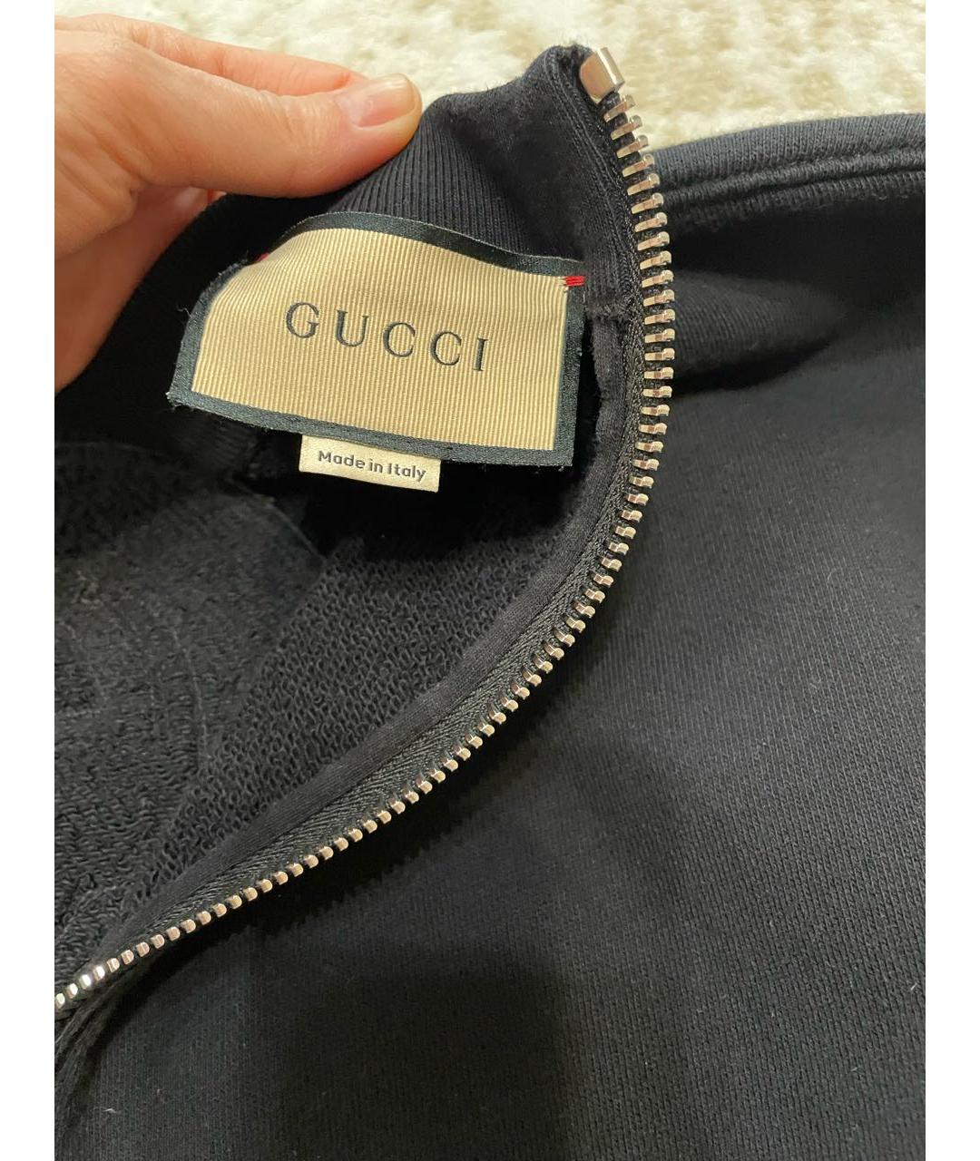 GUCCI Черный хлопковый костюм с брюками, фото 4