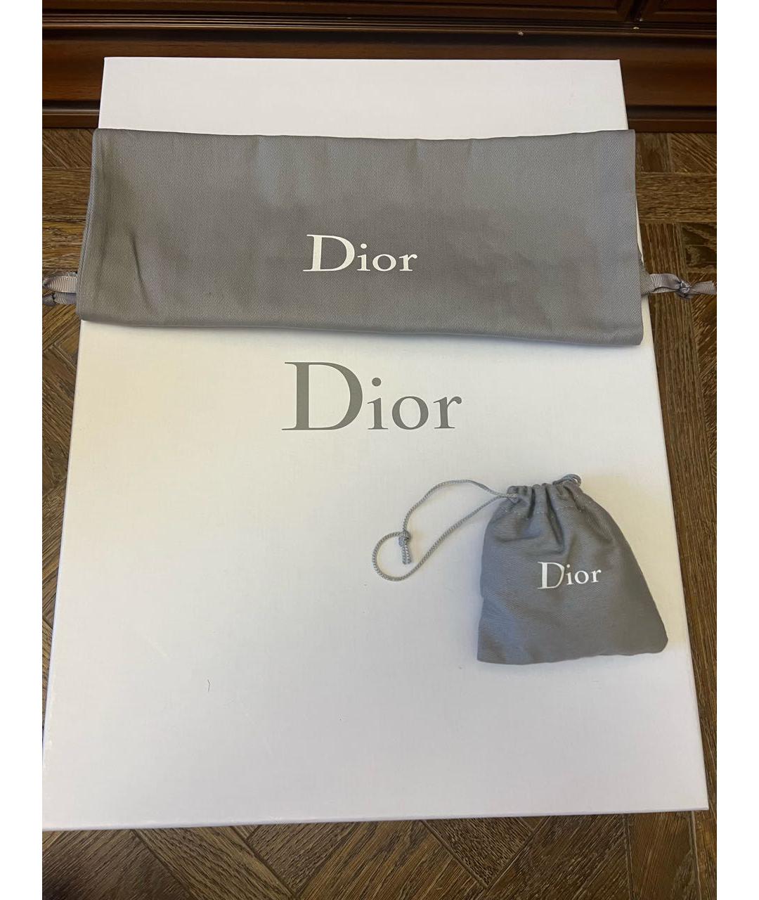 CHRISTIAN DIOR Черные резиновые сапоги, фото 7