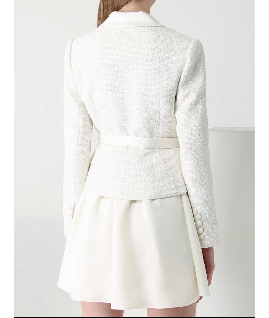 SELF-PORTRAIT Белое коктейльное платье, фото 3