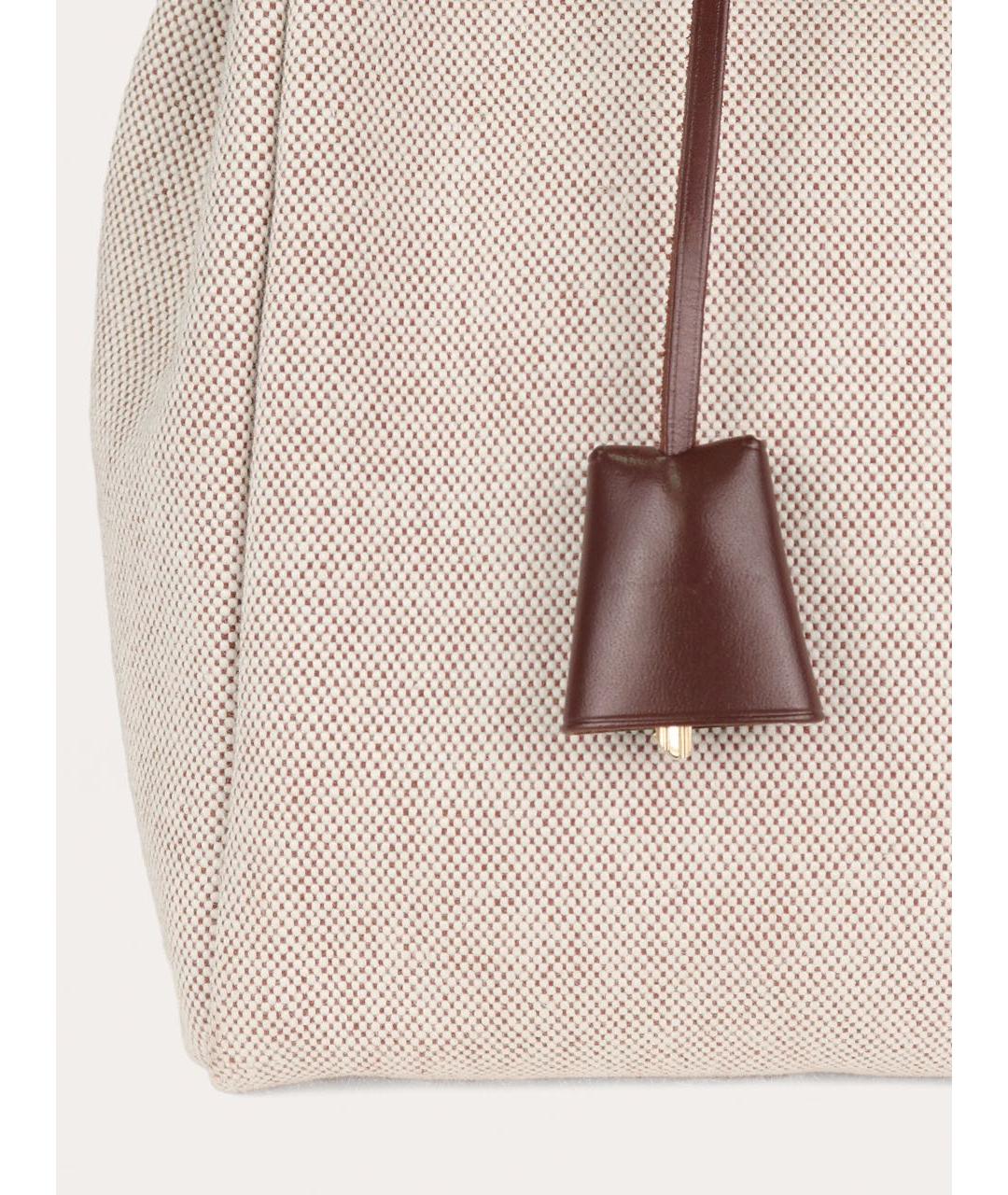 HERMES Коричневая кожаная сумка через плечо, фото 7