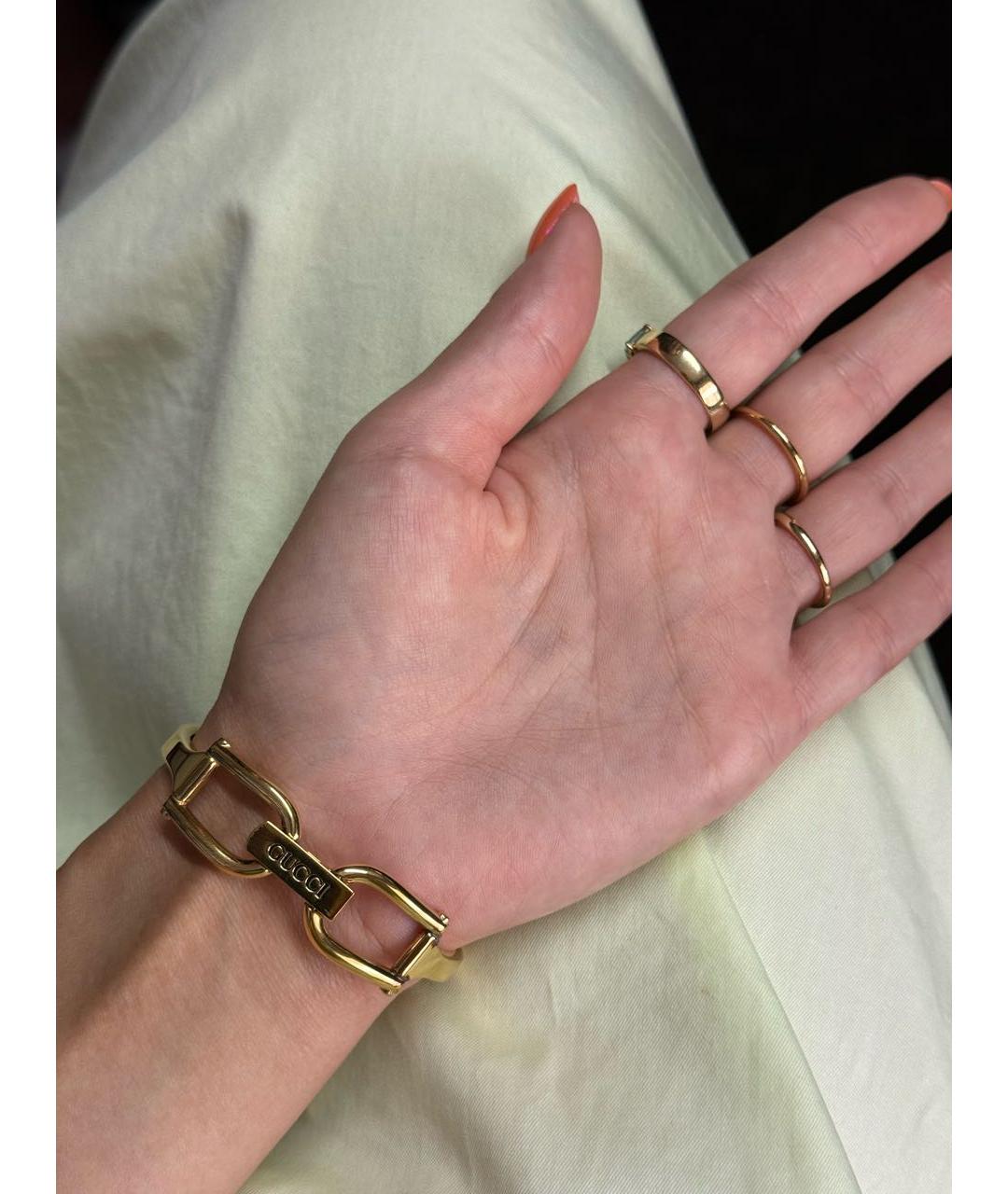 GUCCI Золотые позолоченные часы, фото 4