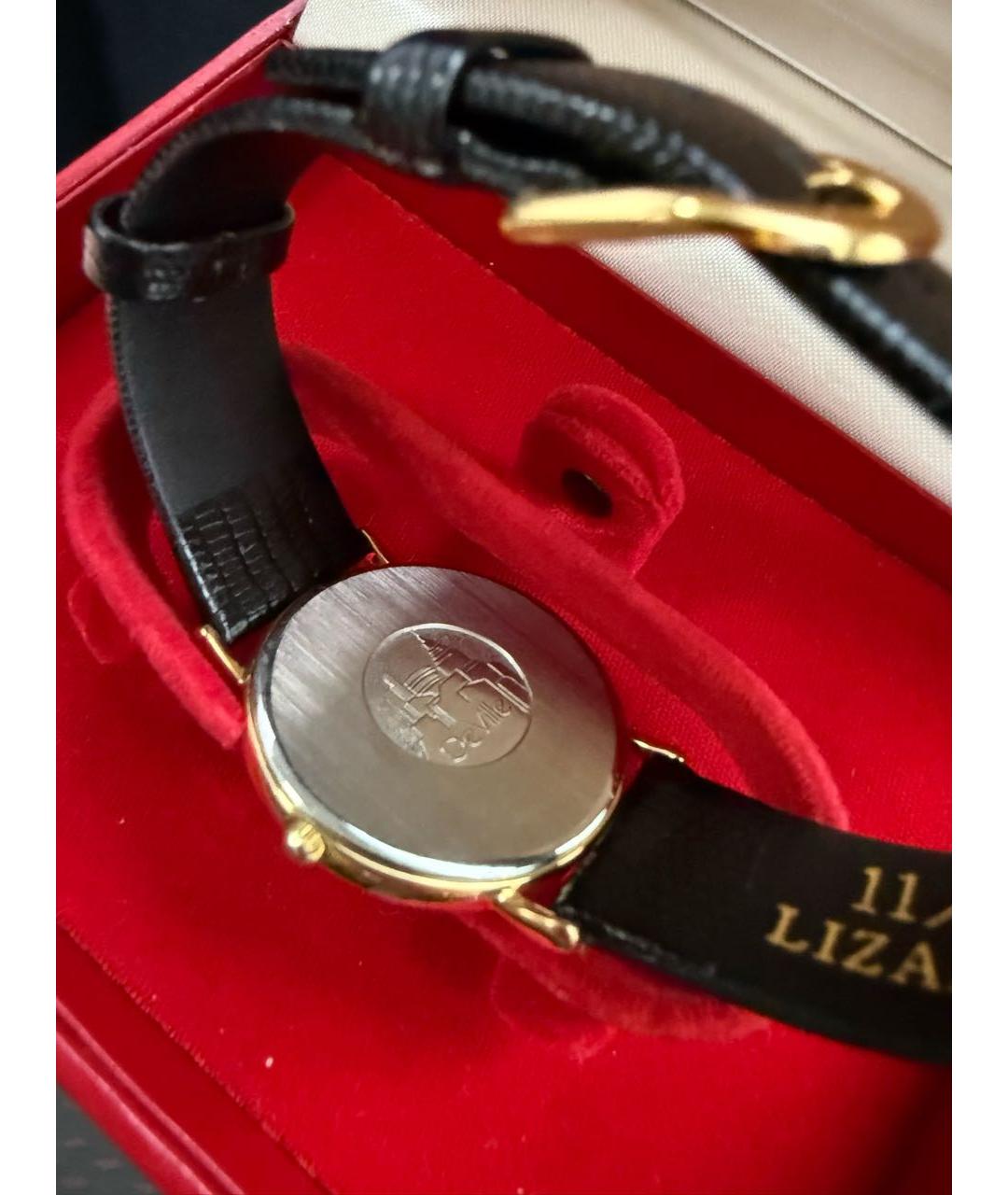 OMEGA Золотые позолоченные часы, фото 5