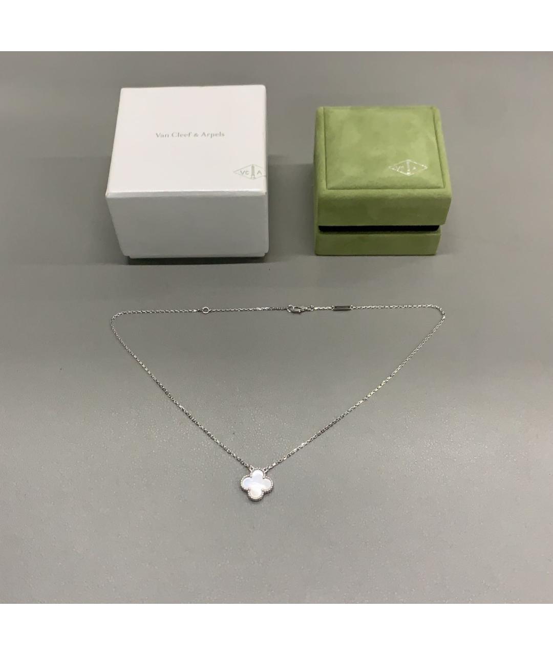 VAN CLEEF & ARPELS Серебряная подвеска из белого золота, фото 2