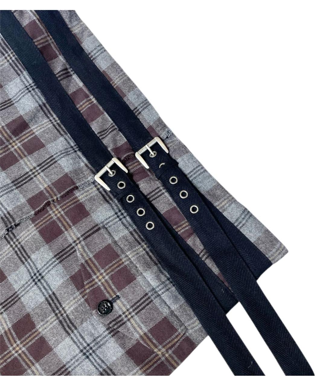 ANN DEMEULEMEESTER Серый ремень, фото 6