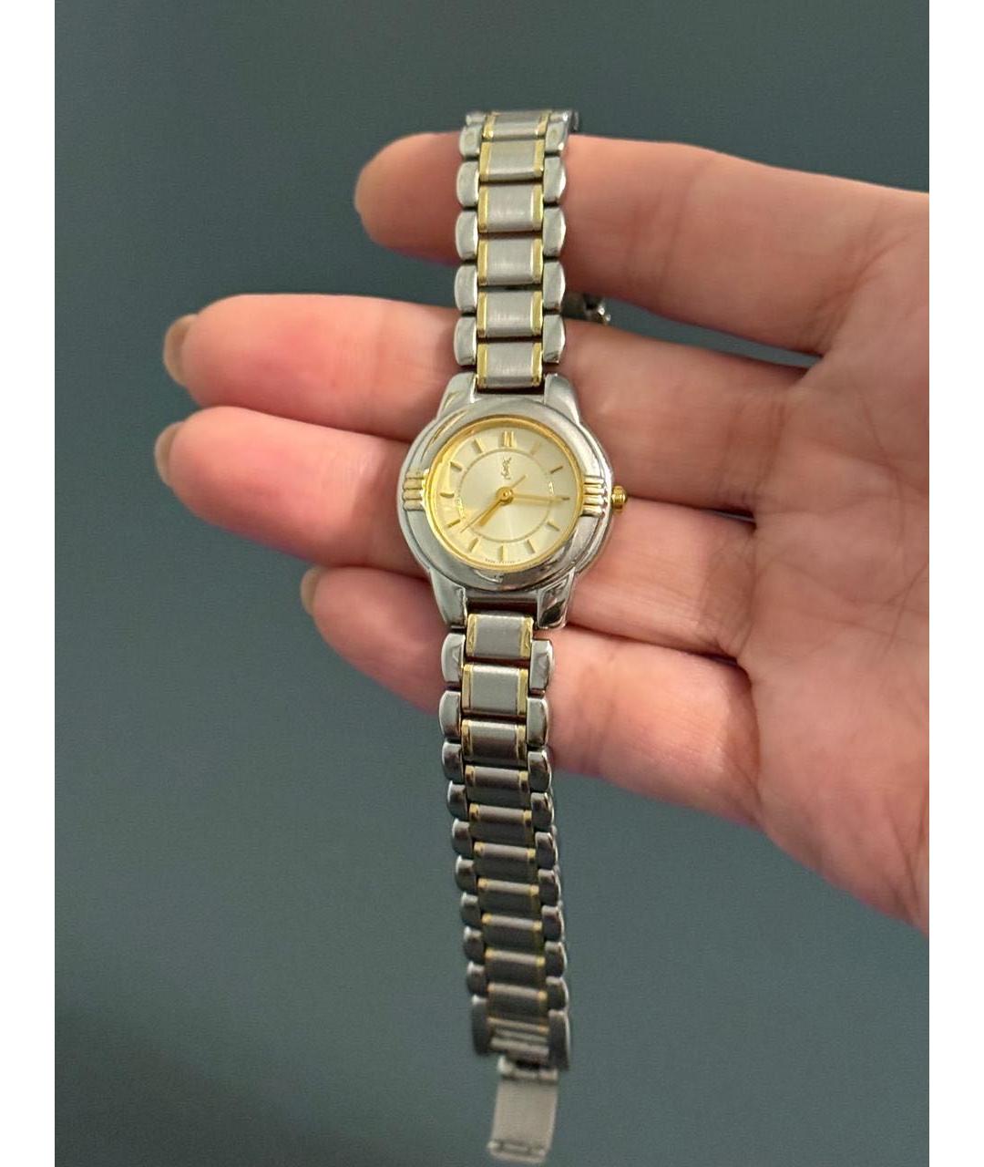 SAINT LAURENT Серебряные стальные часы, фото 7